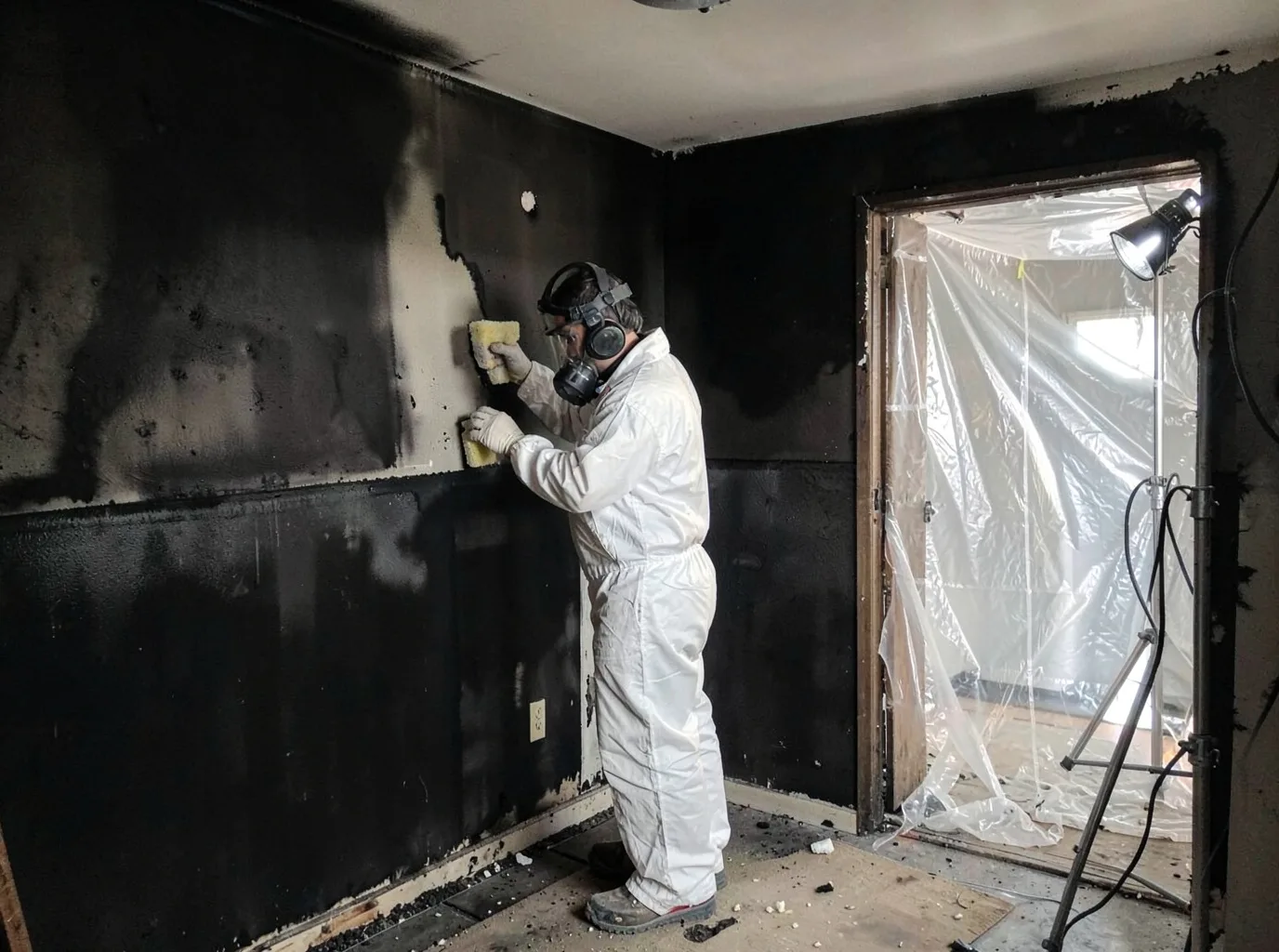 Fire Damage Restoration company in Scottville, MI